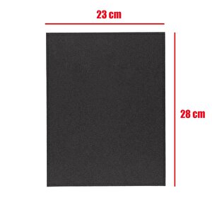 Su Zımparası Yumuşak Kağıt Tabaka Sulu Kuru Zımpara 23x28 Cm 320 Kum-5 Adet