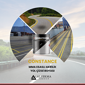 Constance - Mma Esaslı Akrilik Yol Çizgi Boyası 25 Kg Gri̇