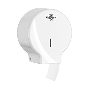 Modern Maxi Jumbo Tuvalet Kağıdı Dispenseri Beyaz