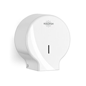 Modern Mini Jumbo Tuvalet Kağıdı Dispenseri Beyaz