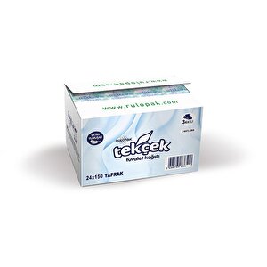 Tekçek Tuvalet Kağıdı 3 Katlı 24'lü Paket