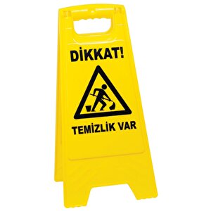 Temizlik Var Levhası