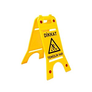 Rulopak Temizlik Var Levhası