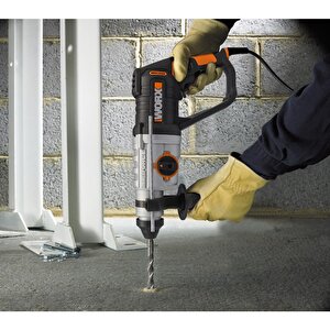 Worx Wx339 800watt 2.5j Profesyonel Sds-plus Kırıcı/delici + 4 Adet Uç