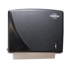 Modern Z Katlama Kağıt Havlu Dispenseri 200'lü Siyah