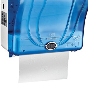 Sensörlü Kağıt Havlu Dispenseri 21 Cm Mavi