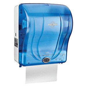 Sensörlü Kağıt Havlu Dispenseri 21 Cm Mavi