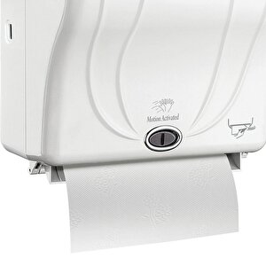 Rulopak Sensörlü Kağıt Havlu Dispenseri 26 Cm Transparan Beyaz