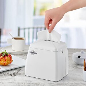 Tekçek Midi Peçete  Dispenseri Beyaz