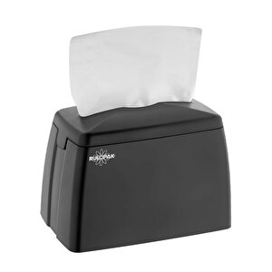 Rulopak Tekçek Maxi Peçete Dispenseri Siyah