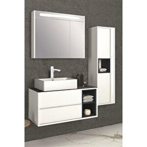 Eca Myra Lavabo Bataryası Mat Beyaz 102108986c4