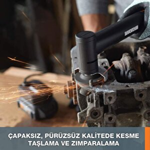 Worx Wx741.9 Makerx 20volt Kömürsüz Profesyonel 50mm Avuç Taşlama + 3 Aksesuar (akü Dahil Değildir)