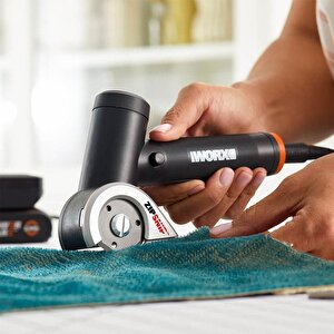 Worx Wx745.9 Makerx 20volt Profesyonel 38mm Kumaş, Deri, Karton Kesici (akü Dahil Değildir)