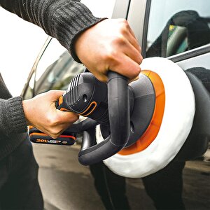 Worx Wx856 20volt 2.0ah. Li-ion 254mm Şarjlı Orbital Polisaj Makinesi