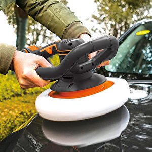 Worx Wx856 20volt 2.0ah. Li-ion 254mm Şarjlı Orbital Polisaj Makinesi