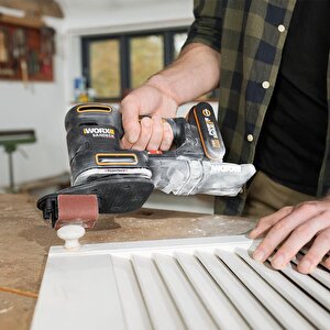 Worx Wx820 20volt 2.0ah. Li-ion Profesyonel Devir Ayarlı Çok Amaçlı Şarjlı Zımpara