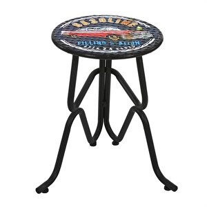 Vitale Gasoline Metal Tabure Ak.gm0007