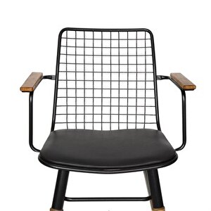 Setel Kollu Siyah Sandalye Ms.prj-s-06-sks-01 Beyaz