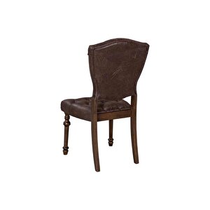 Cool Ahşap Sandalye Kahverengi Ms.set23-s Beyaz