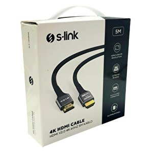 4k 5mt Hdmi Kablo V2.0 60hz Slx-hd4k05