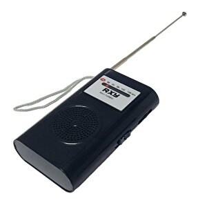 Roxy Rxy-turbo Cep Tipi Pilli Mini Analog Fm Radyo