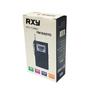 Roxy Rxy-turbo Cep Tipi Pilli Mini Analog Fm Radyo
