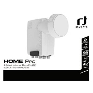 Inverto Home Pro Uln Octo Sekizli Lnb Full Hd 4k Uyumlu