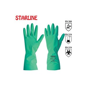 Kimyasal Nitril Eldiven Starline Stl-1513-8-8,5 (medium Beden)