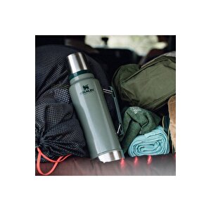 Klasik Vakumlu Çelik Termos 1 Lt Hammertone Green 10-08266-001
