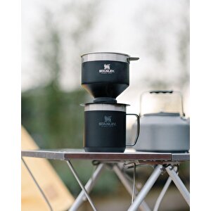 Klasik Brew Pour Over Paslanmaz Çelik Kahve Demleyici Mat Siyah 10-09383-030