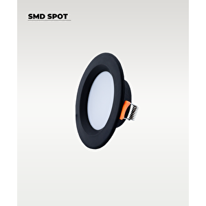 5w Smd Led Plastik Spot Siyah Beyaz Işık 2 Adet