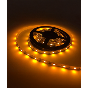 28x35 İç Mekan 3 Çip Şerit Led Amber Işık 5mt