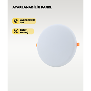 36w Sıva Altı Ayarlanabilir Led Panel Armatür Beyaz Işık
