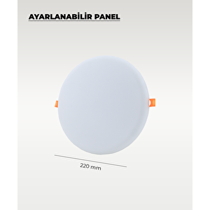 36w Sıva Altı Ayarlanabilir Led Panel Armatür Beyaz Işık