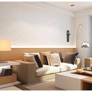 Nw55 Beyaz Opak Kendinden Yapışkanlı Duvar Paneli 3d Duvar Kağıdı