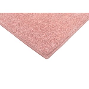My Evilla Modern Dekoratif Halı Jel Kaymaz Taban Pembe Yatak Odası Seti