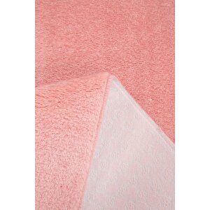 Myevilla Kaymaz Taban Peluş Post Pembe 75x100