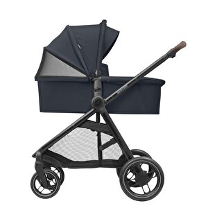 Maxi Cosi Street+ Ekstra Portbebeli Seyahat Sistem Olabilen Tek Elle Katlanabilen Doğumdan İtibaren Kullanılabilen Bebek Arabası E