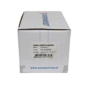 Eurowest Ew-55-01zfd Led Işıklı Acil Stop Butonu (220v)