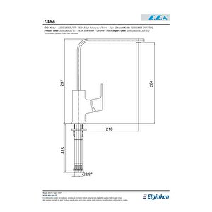 Eca Tiera Bi-color Eviye Bataryası Siyah 103518123