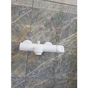 Eca Myra Banyo Duş Bataryası Mat Beyaz 102102470c4