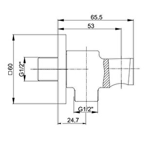 Eca Duş Çıkış Dirseği 102199603