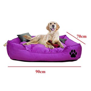 Prado Yıkanabilir Büyük Irk Köpek Yatağı Minder 90x70cm