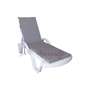 Mi̇rzade Şezlong Mi̇nderi̇ Standart Su Geçi̇rmez Malzeme-açik Gri̇
