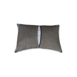 Mi̇rzade Eli̇t Salincak Mi̇nderi̇ Su İti̇ci̇ Kumaş Gri̇ Sünger Fermuarli Set-koyu Gri Drm 3979