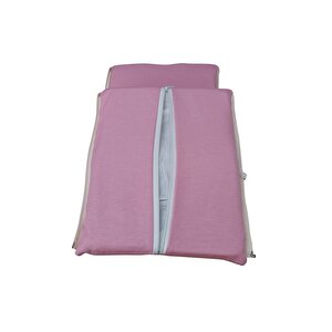 Mi̇rzade Eli̇t Salincak Mi̇nderi̇ Su İti̇ci̇ Kumaş Gri̇ Sünger Fermuarli Set-pembe Tdrk 467