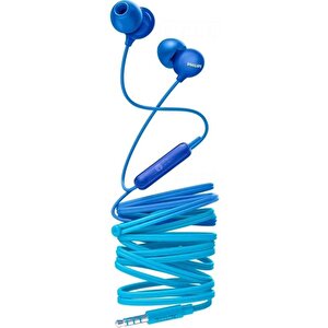 Philips She2405bl Upbeat Kablolu Kulakiçi Mikrofonlu Kulaklık Mavi