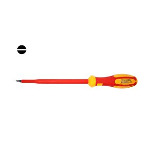 Ceta Form 8 X 175 Mm 1000 Volt Vde Izoleli Düz Tornavida G01-080-175