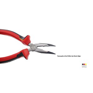 Ceta Form 160 Mm Eğri Kargaburun Polisajlı-duotech Sap E16-41-0160