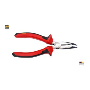 200 Mm Eğri Kargaburun Polisajlı-duotech Sap E16-41-0200